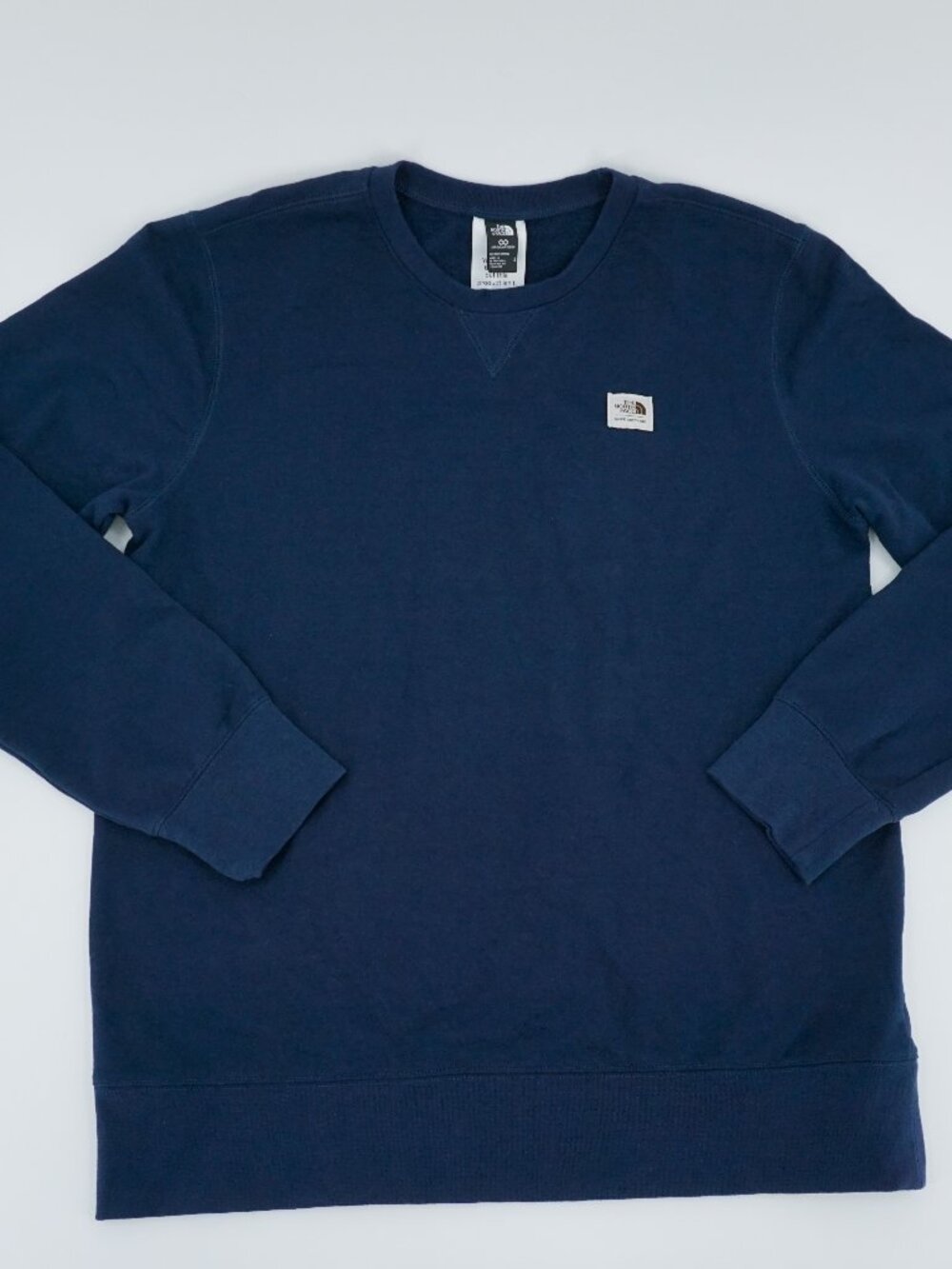 The North Face Heritage Pass Sweatshirt Pullover Navy Blue Men's Large